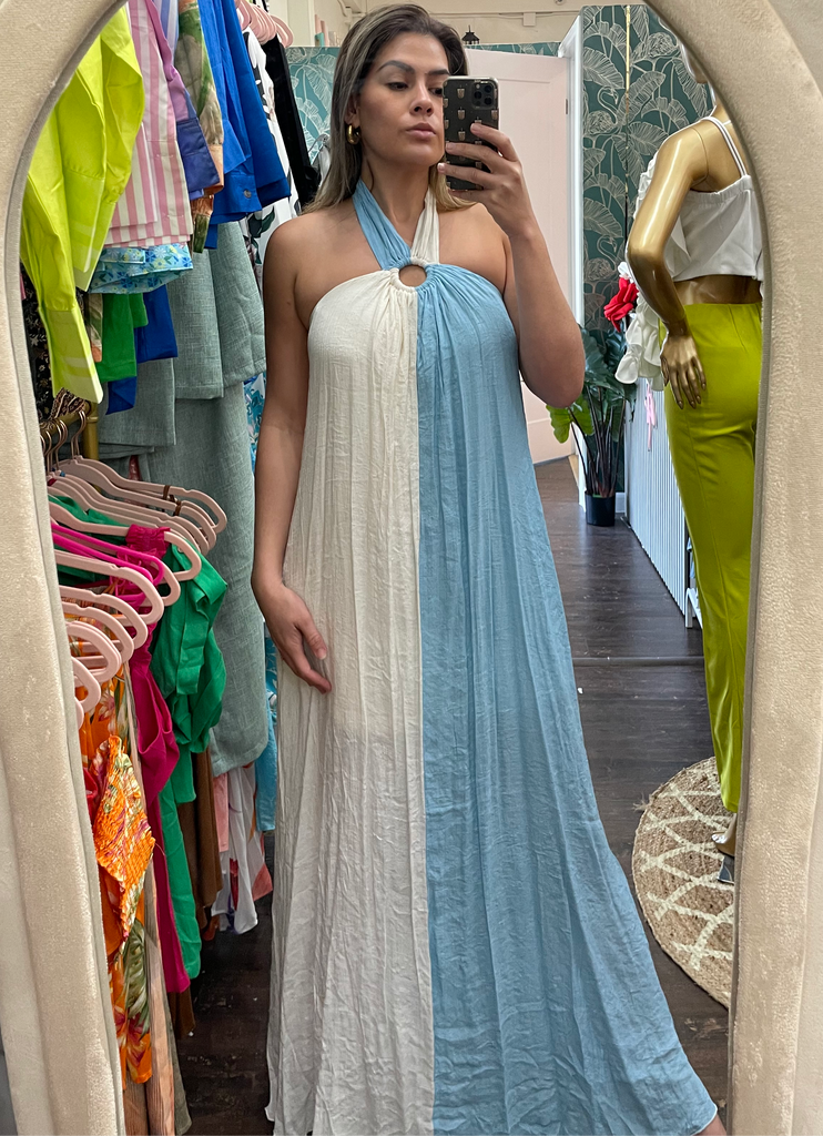 Caribbean dress - Flamingo Frock