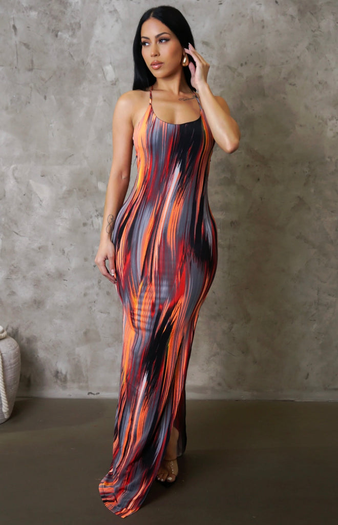 Jess maxi dress - Flamingo Frock