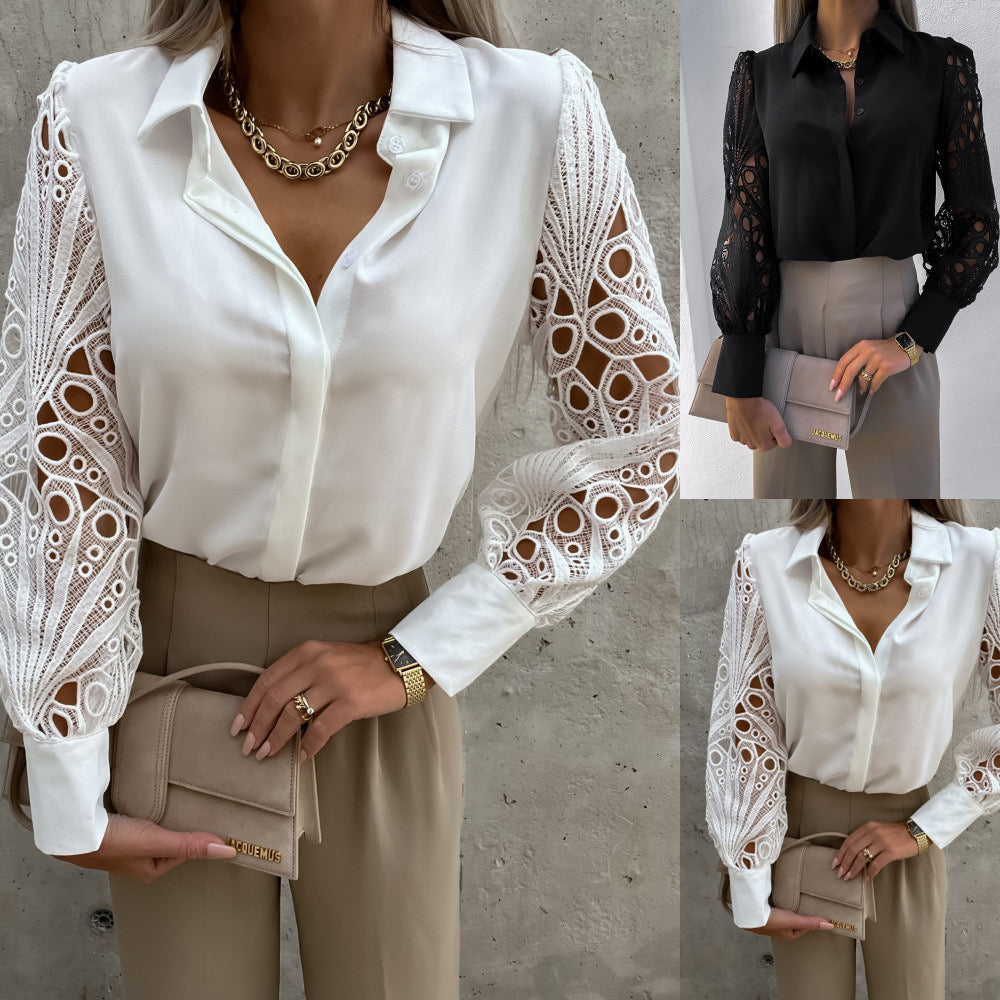 Kim long sleeve shirt - Flamingo Frock