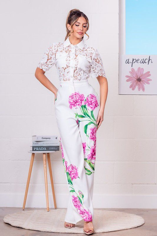 Ines romper - Flamingo Frock