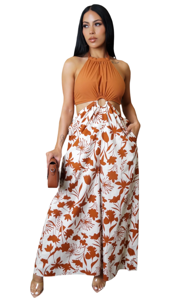 Holly jumpsuit - Flamingo Frock