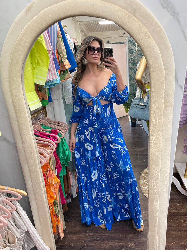 Greece set - Flamingo Frock