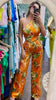 Island girl palm set - Flamingo Frock