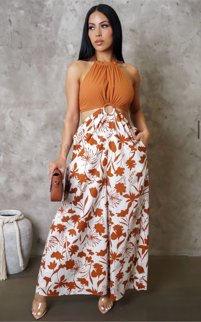 Holly jumpsuit - Flamingo Frock