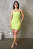 Lime dress - Flamingo Frock