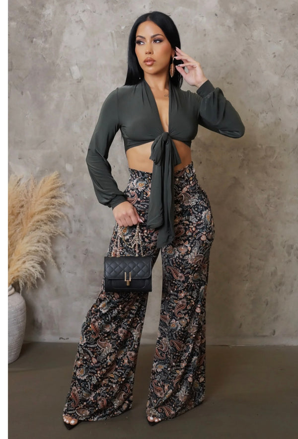 Amanda set - Flamingo Frock