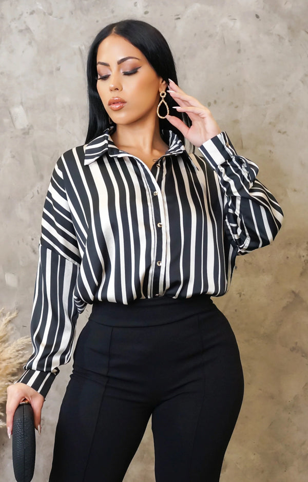 Come to me blouse black - Flamingo Frock