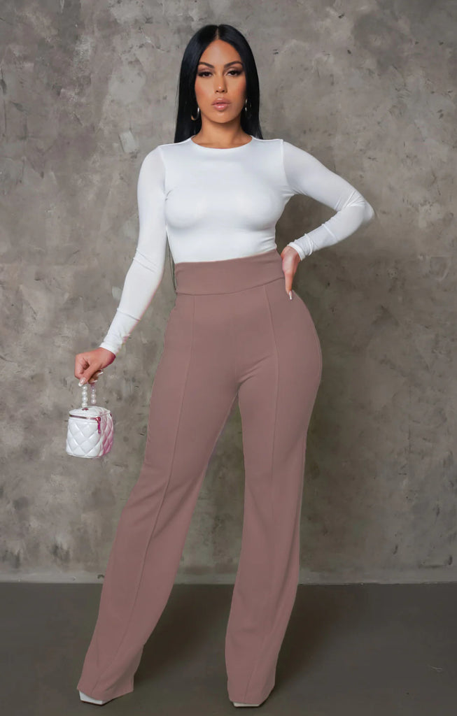 Kris pants (rose) - Flamingo Frock