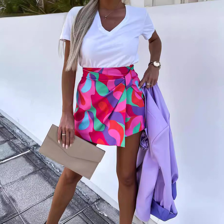 70s skort - Flamingo Frock