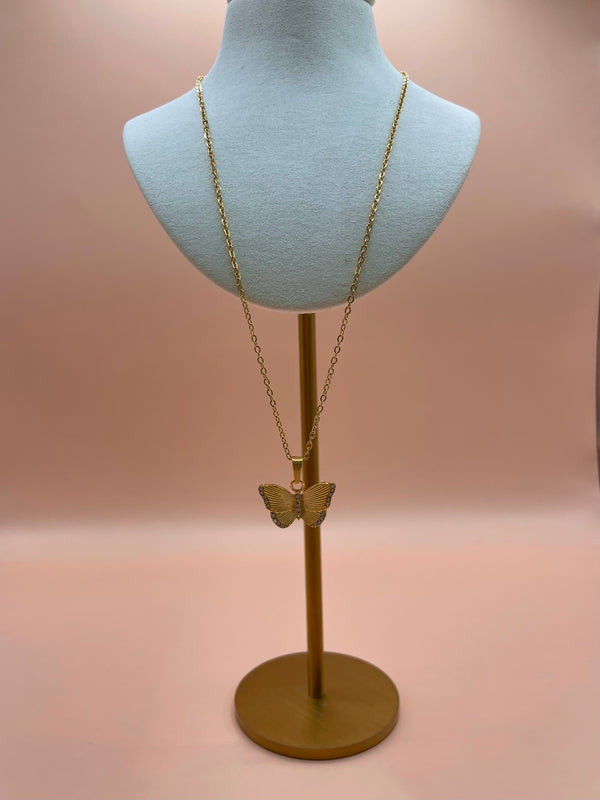 Dua butterfly necklace - Flamingo Frock